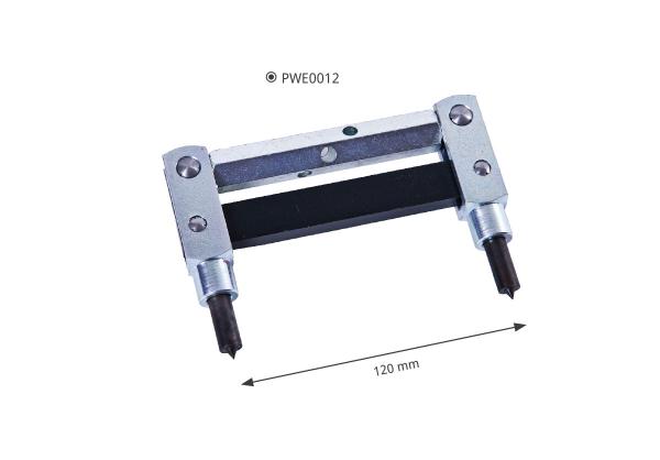 Maxifix mitre clamp - the small super clamp | join frames, door panels, cornices etc. quickly and easily | high clamping force despite small size | specially hardened and replaceable compass tips